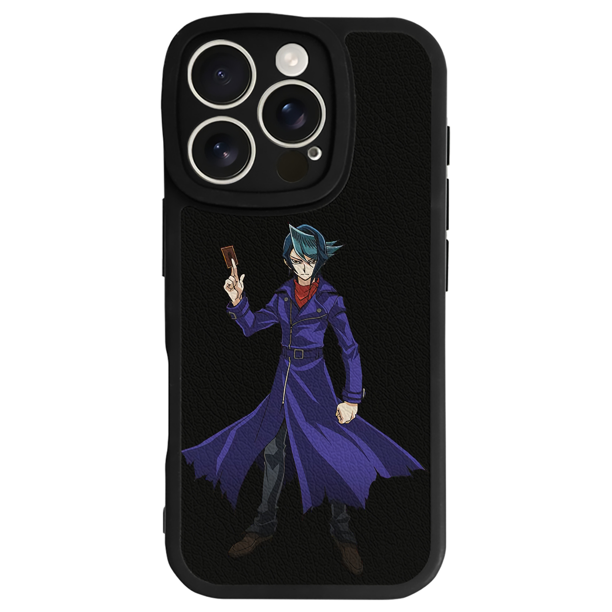 遊☆戯☆王 Yu-Gi-Oh! 【iPhone 16シリーズ対応】シリコンスマホケース（レザー調） 材質：シリコン